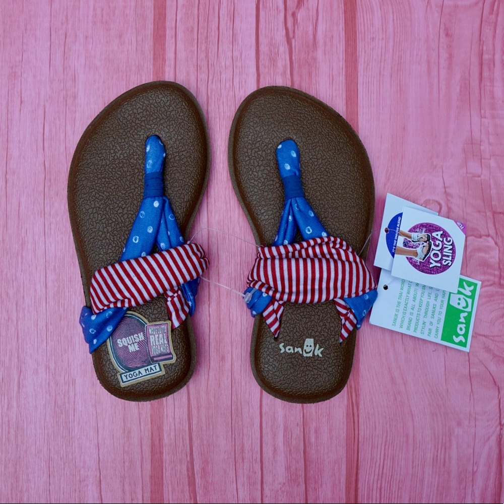 Sanuk Yoga Sling Patriot Girls - Picture 7 of 8